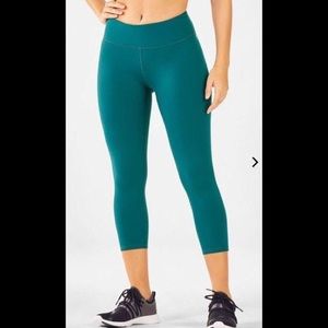 Teal Fabletics Leggings